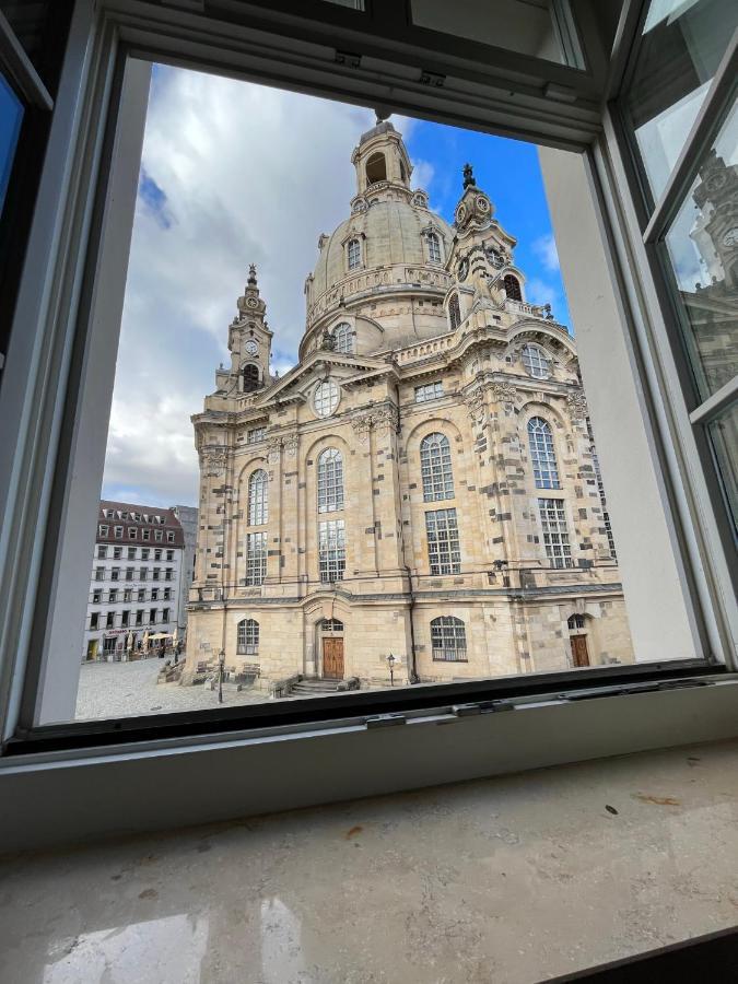 Gemuetliches Apartment Mit Blick Zur Frauenkirche Dresden Dış mekan fotoğraf