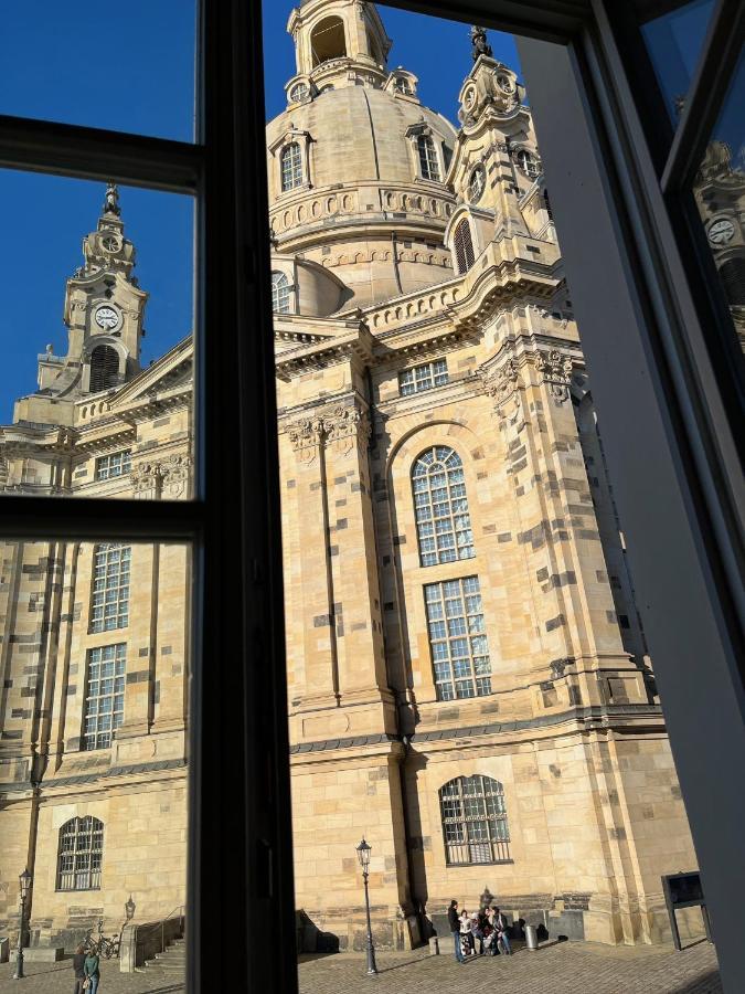 Gemuetliches Apartment Mit Blick Zur Frauenkirche Dresden Dış mekan fotoğraf